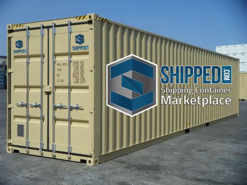 40ft high cube cargo / sea worthy new one trip shipping container in nyc, ny for sale