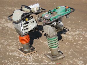 Lot of (2) Gas Powered Jumping Jacks  Multiquip &amp; Wacker Neuson -Parts/Repair