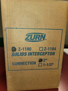 Zurn Z-1180 2&#034; Solid Interceptor