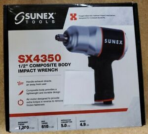* BRAND NEW SUNEX TOOLS SX4350 1/2 In. Impact Wrench *