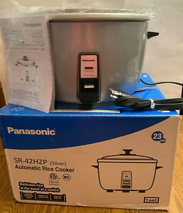 New Commercial Panasonic 23 Cup Electric Rice Cooker - SR-42HZP