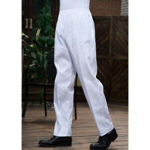 Chef Baggy Pants, Chef Uniform, Cook, Culinary Appare White XXXL