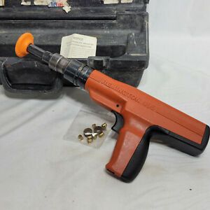 Remington Powder Actuated Tool Model 495 Nail Gun .27Cal w/ Protective Case