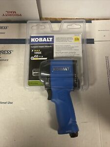 Kobalt SGY-AIR185 1/2&#034; Compact Impact Wrench 450 FTLBS 0840781 NEW