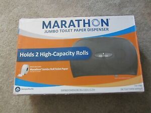 Marathon 2-Roll Jumbo Toilet Paper Dispenser, Smoke NEW 6404017 SALE!!!