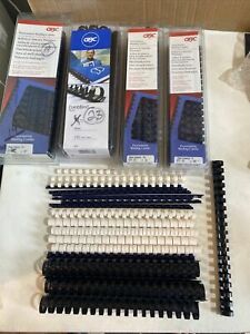 GBC CombBind Binding Spines - 3/4, 1/2 and Misc - Total 118