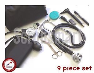 Beginner Nurse Student starter Kit - Stethoscope BP Otoscope Scissor +more NK-01