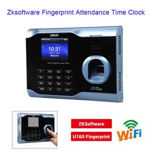 ZKsoftware U160-C fingerprint reader Time &amp; Attendance time clock + 3”Display