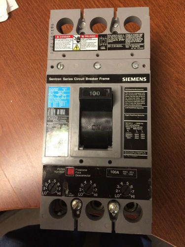 Siemens, fd63b100 sentron circuit breaker for sale