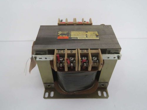 Rathgeber et-500-cna 8519-85 500va 575v-ac 57.5v-ac voltage transformer b439676 for sale