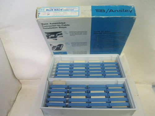 T&amp;b ansley blue macs connectors model no: 609-3415-m/ 1-amps/ 150-volts for sale