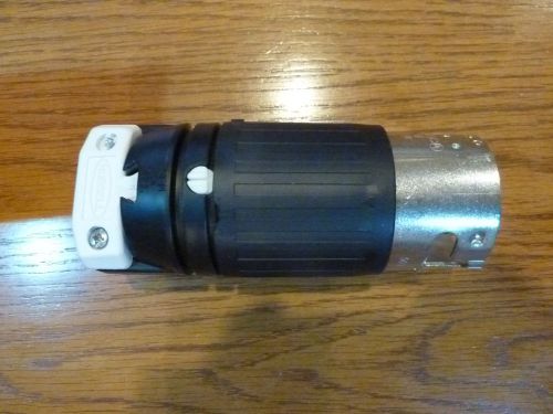 Hubbell cs8365c twist lock plug, 250v, 50a, 3 pole, 4 wire for sale