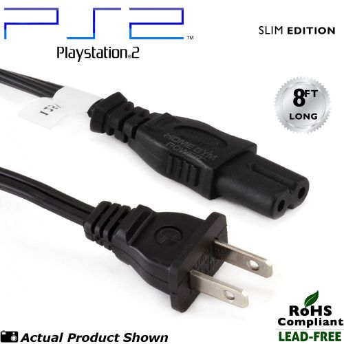 Sony Playstation 2 (PS2) &#039;Slim Edition&#039; 8FT Premium Power Cord