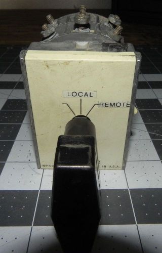 WESTINGHOUSE NP502A054H04 LOCAL/REMOTE SWITCH
