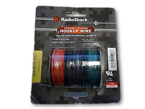 Radio Shack® 45-Ft. UL-Recognized Hookup Wire Model: 278-1226