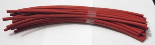 30 Pieces of 12&#034; X 5 mm ID Heat Shrink Tubing (30 Feet total) Red
