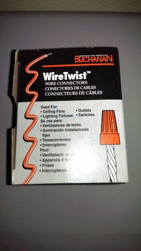 Wire Nuts / Connectors by Buchanan Qty (100) WT3-1 / Wiretwist