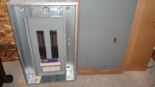  square d 60 amp 30 circuit nq panel main breaker cover and can 208y/120vac new for sale