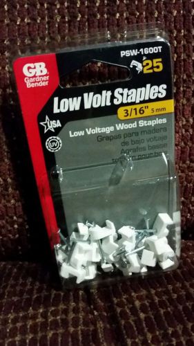 Low volt staples
