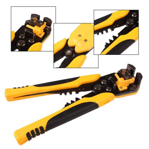 Automatic wire cutter stripper pliers electrical cable crimper terminal tool for sale