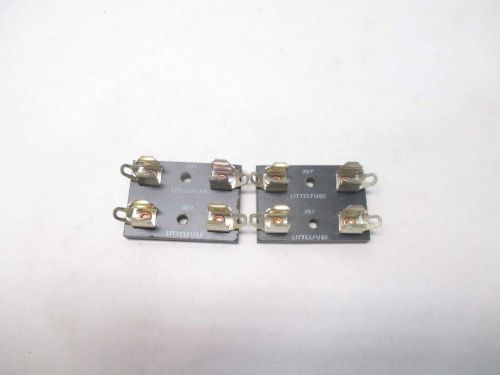 LOT 2 NEW LITTELFUSE 357 1-5/8 X 1-1/8 IN 2P FUSE BLOCK D479342