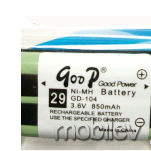 Cordless Phone Battery Ni-Mh GD-104 3.6V KX-TGA560 M1