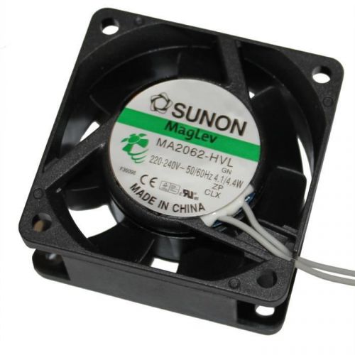 Ventilator / fan 230v 4,1w 60x60x25mm 29,7m?/h 30dba ; sunon ma2062hvl for sale