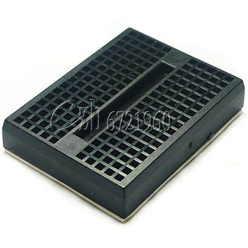 10pcs mini black solderless prototype breadboard 170 tie-points f arduino shield for sale
