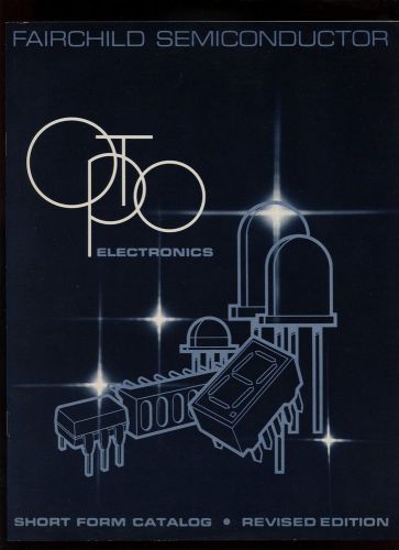 1976 FIRCHILD SEMICONDUCTOR Opto Electronics Catalog LED Phototransistor IR