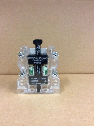 Square d double fuse holder 9999 sfr-4 for sale