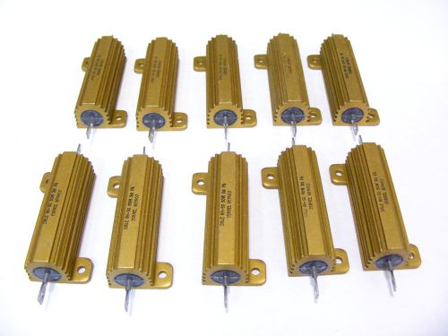 Lot of 21 - Dale RH-50 50W 2 Ohm 1% Resistors MI9302 *NEW*