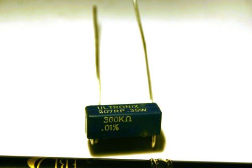 Ultronix 207rp.300kohms .35watts .01% resistor  mil  radio for sale