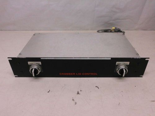 Alcatel 2460 Comptech RF Diode Sputter Tool Chamber Lid Control