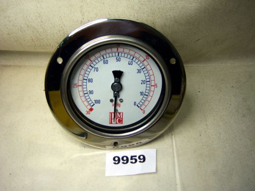 (9959) pmc gauge 0-100 0-30 hg no p/n made in germany for sale