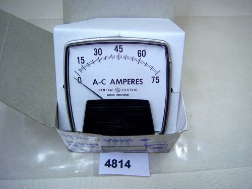 (4814) Yokogawa Panel Meter 0-75 Amperes 251-2