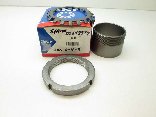 NEW SKF H320 ADAPTER SLEEVE WITH LOCKNUT 90MM SHAFT D402271