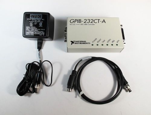 National instruments gpib 232ct-a gpib to rs232 serial interface for sale