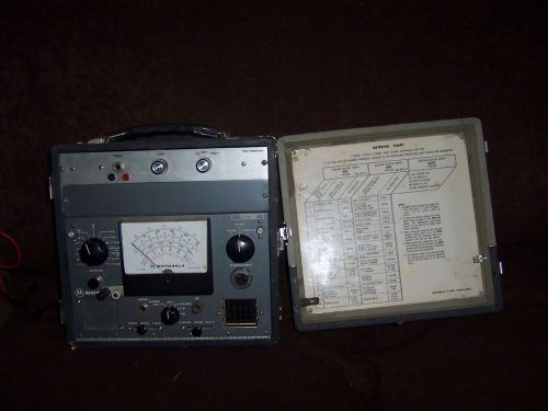 Motorola Model S1056A Metering Tester ~ Vintage Antique