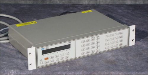 HP 3488A Switch/Control Unit with 44474A 16-Bit Digital Input/Output Module