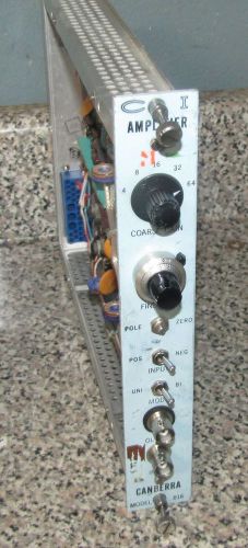 Canberra ci model 816 amplifier  bin plug-in module for sale