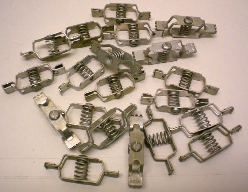 20 alligator clips, mueller # 22 , made in usa for sale