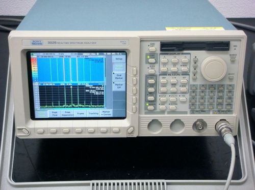 Tektronix 3026 50hz-3ghz real time spectrum analyzer for sale