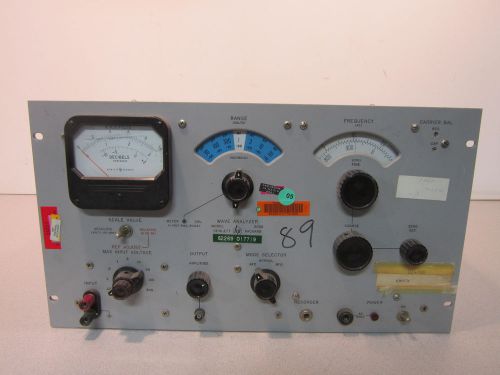 Hp 302a wave analyzer nsn 6625009584473 for sale