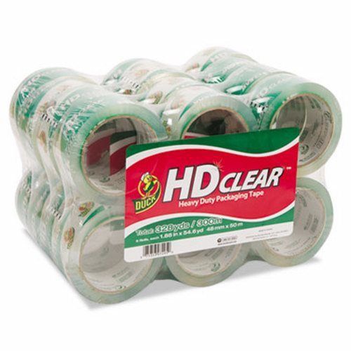Duck Heavy-Duty CT Packaging Tape, 1.88&#034; x 55 yards, Clear, 24/Pack (DUC393730)