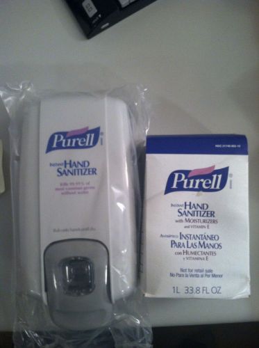 Purell instant hand sanitizer with moisturizers &amp; vitamin E and dispenser *NEW*