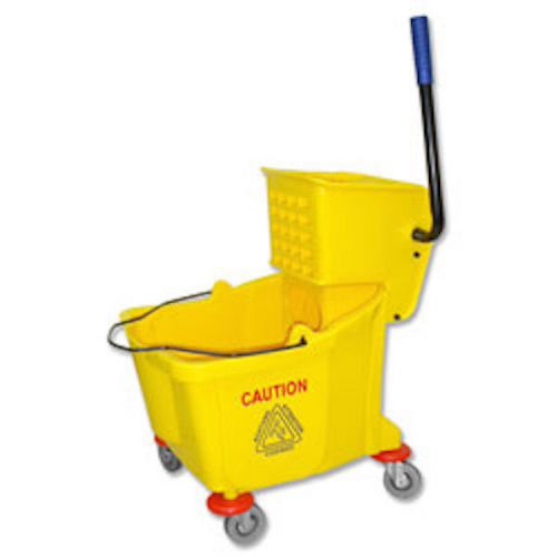 Bucket abco mopping system - 35 qt., yellow for sale