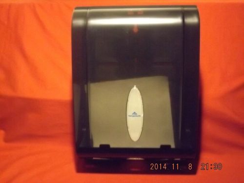 Georgia pacific c-fold/multifold towel dispenser ~translucent smoke grey   56650 for sale