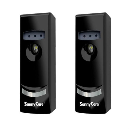 2 PCS SunnyCare #6033B  Black ABS Plastic Air Refresher Dispenser  Free Shipping