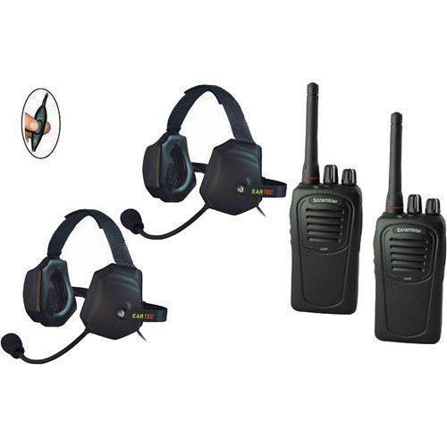 SC-1000 Radio  Eartec 2-User Two-Way Radio XTreme Inline PTT XTSC2000IL