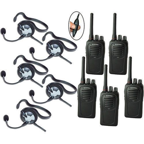 Sc-1000 radio  eartec 5-user two-way radio system fusion inline ptt fnsc5000il for sale